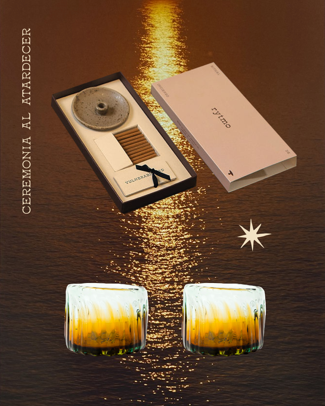 Ceremonia al atardecer