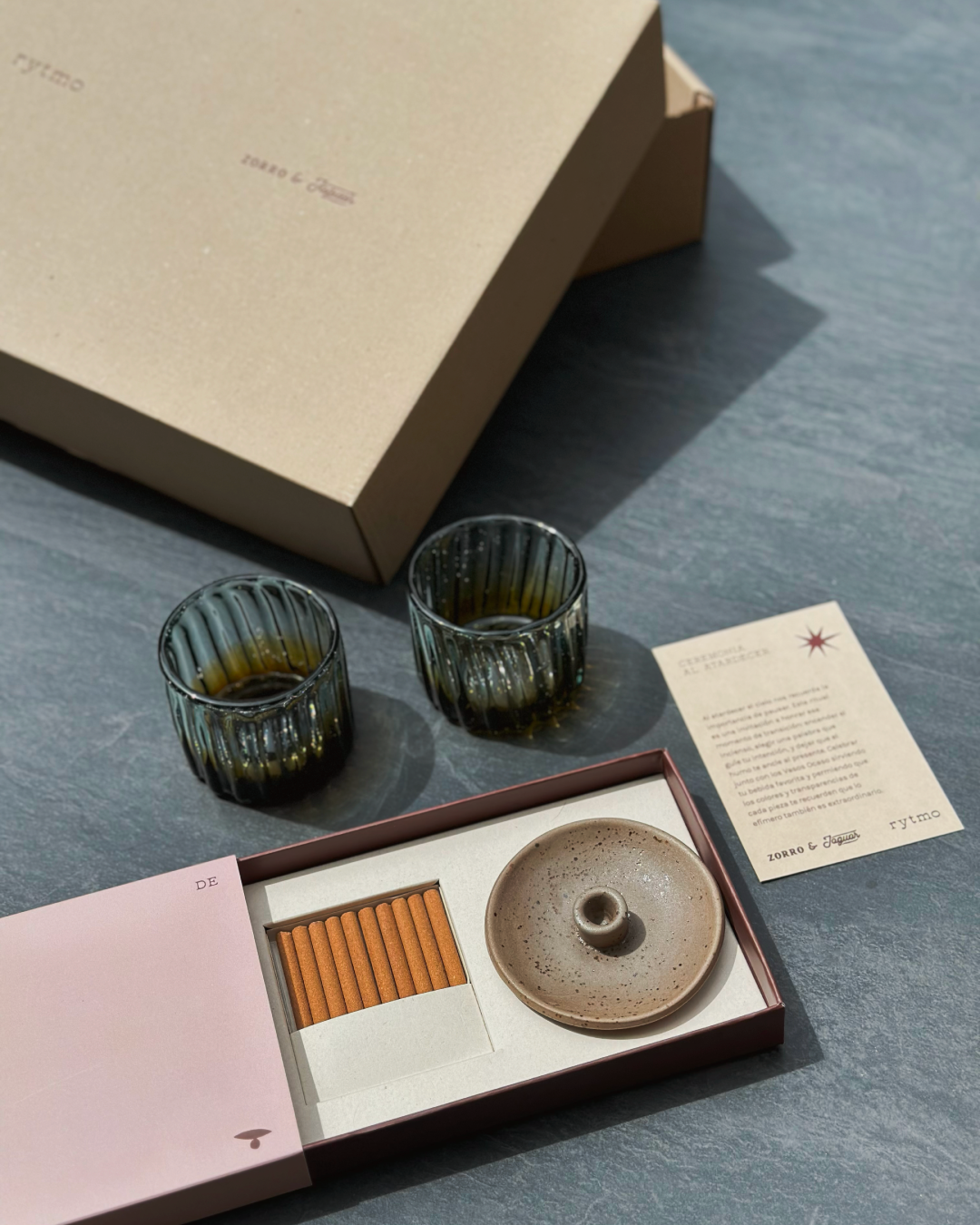 Ceremonia al atardecer